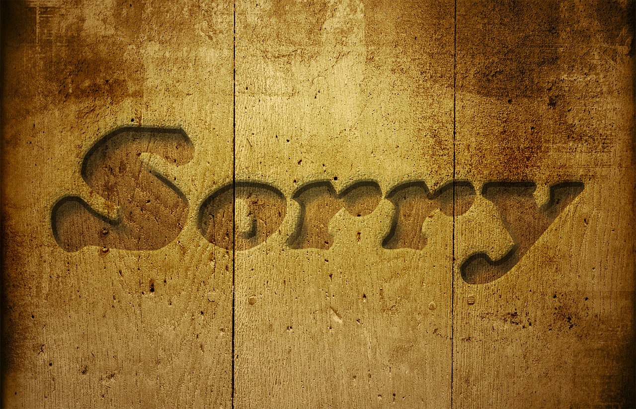 Sorry Board Reflective Management Featured